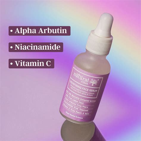 Redefining Anti Pigmentation Face Serum with Plant Based Alpha Arbutin ...