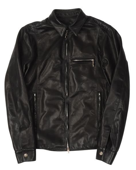 Chrome Hearts Leather Jacket – Justin Reed