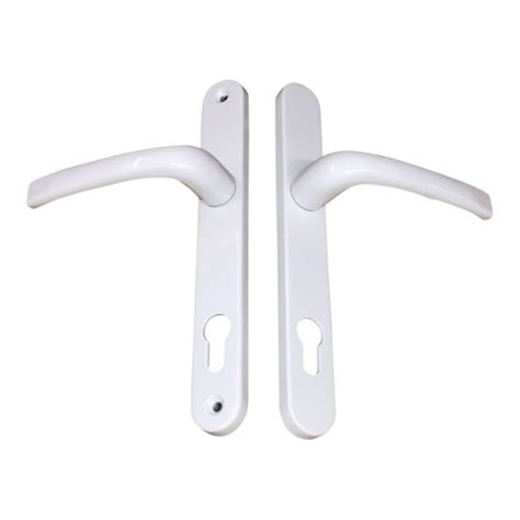 Ellbee UPVC Door Handles White - Static Caravan 210mm