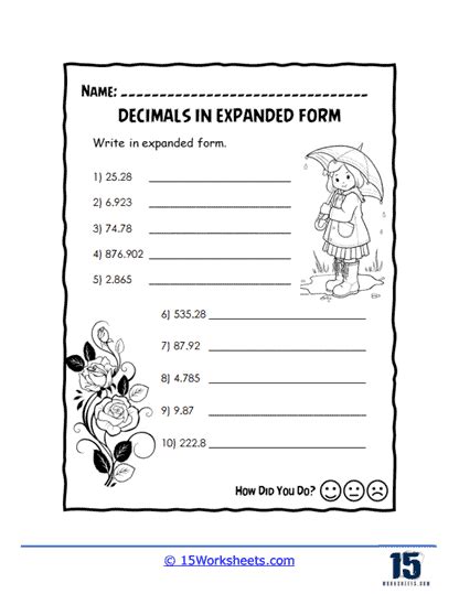 Image result for Write Decimals in Expanded Form
