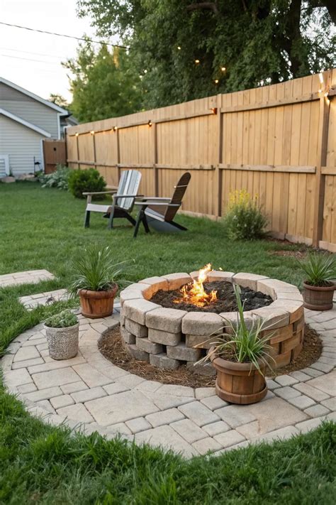 18+ Inspiring Paver Fire Pit Ideas for Your Backyard