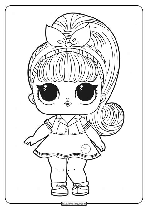 Printable Dolls Coloring Pages [2025]