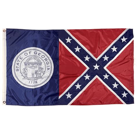 Old Georgia Flag 1956-2001 - Ultimate Flags