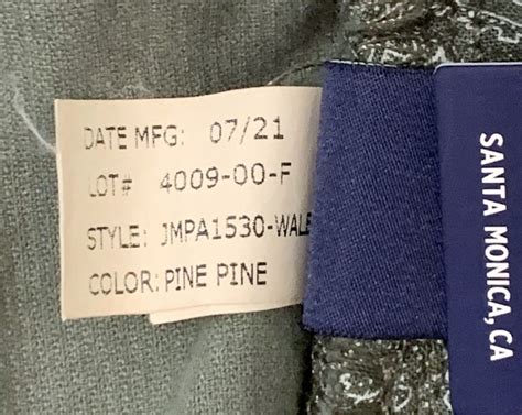 Johnnie-O Wales Men's Corduroy Five Pocket Pants in Pine Size: 40x34 ...