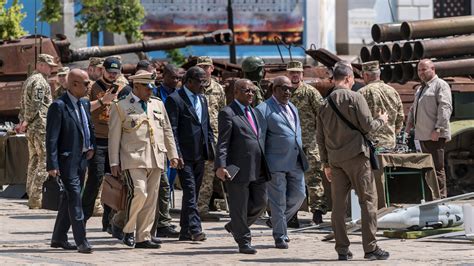 African Leaders Visit Ukraine to Talk Peace With Russia - The New York ...