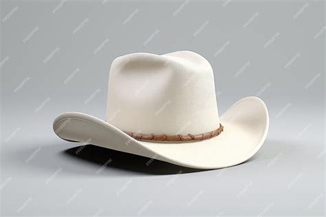 Premium AI Image | cow boy hat close up