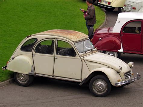 Download Classic Citroen Ax Car On The Road Wallpaper | Wallpapers.com