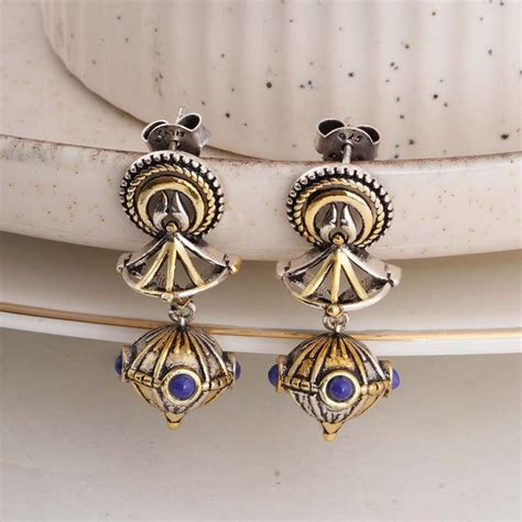 925 Silver Trisul Jhumka – PALMONAS