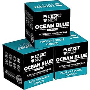 Buy L'BERT Ocean Blue Soap for Skin Whitening, Deep Cleansing ...