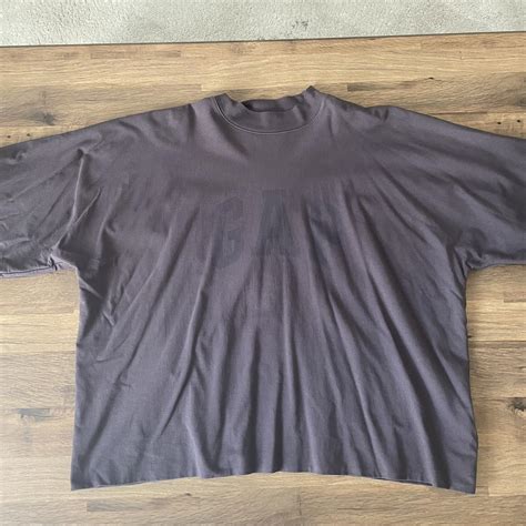 YEEZY Gap Dove No Seam TShirt Dark Grey Medium... - Depop