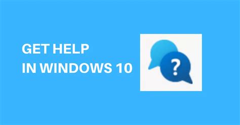 Image result for How to Get Help in Windows 10 Update