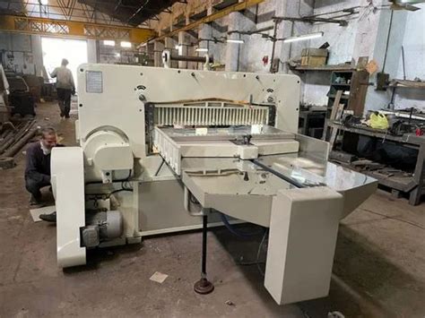 Sujata Paper Cutting Machine - Double Hydraulic Paper Cutting Machine ...