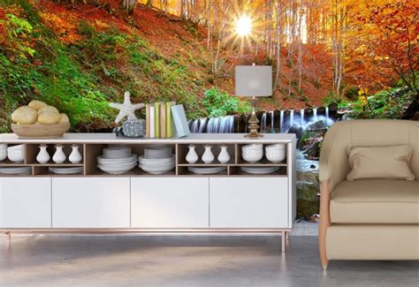 Shop Waterfall Wallpaper for Wall Online - 3 Year Warranty