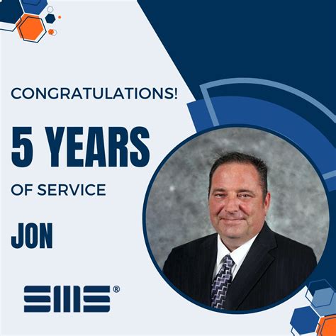 Congratulations to Jon on celebrating his 5-year employment anniversary ...
