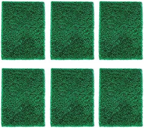 Ganeric Scrub Pad, Green ( 6 Piece) : Amazon.in: Home Improvement