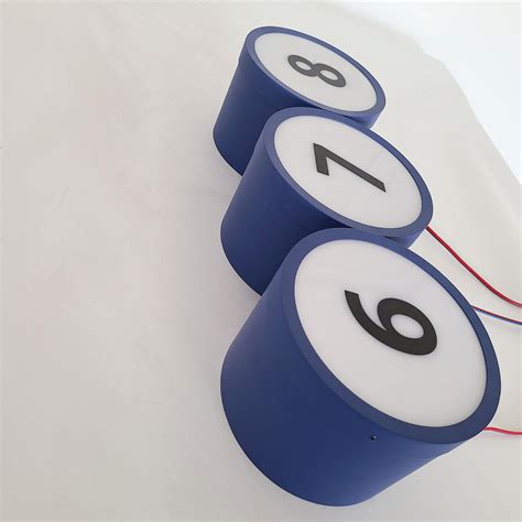 Image result for LED Lightbox Numbers