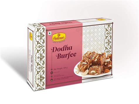 Haldiram's Nagpur Dodha Burfee, 500 Gram : Amazon.in: Grocery & Gourmet ...