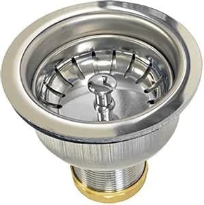 Coflex Deep Cup Fit All Sink Basket Strainer- Easy Press Basket with ...