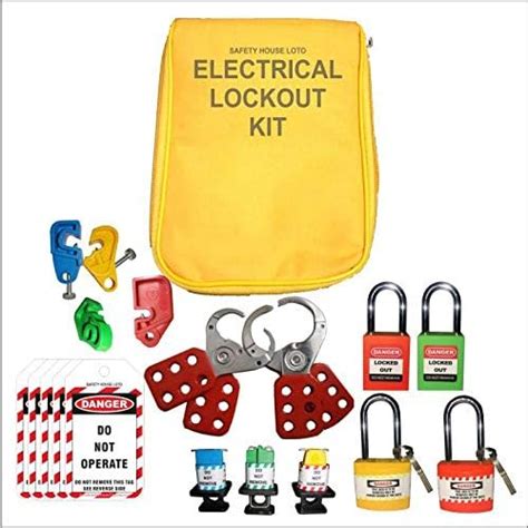 Group Lockout Box Loto Kit-340 Set Of 1 Safety House Loto : Amazon.in ...