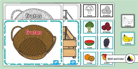 Clasificar frutas y verduras para niños | Twinkl USA