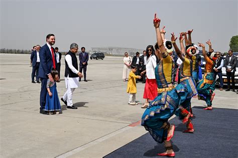 First day of US Vice President's India visit, 15 PHOTOS Welcome with ...