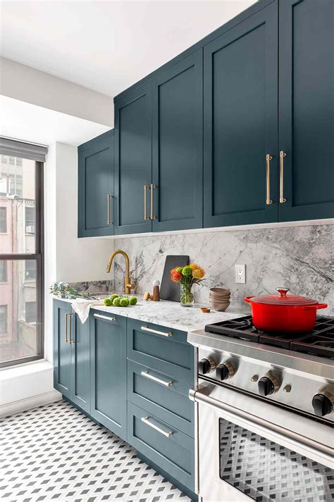 Kitchen Cabinets That Are Blue