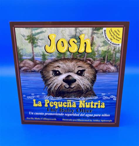 Josh the Baby Otter Book - Spanish - Josh The Otter