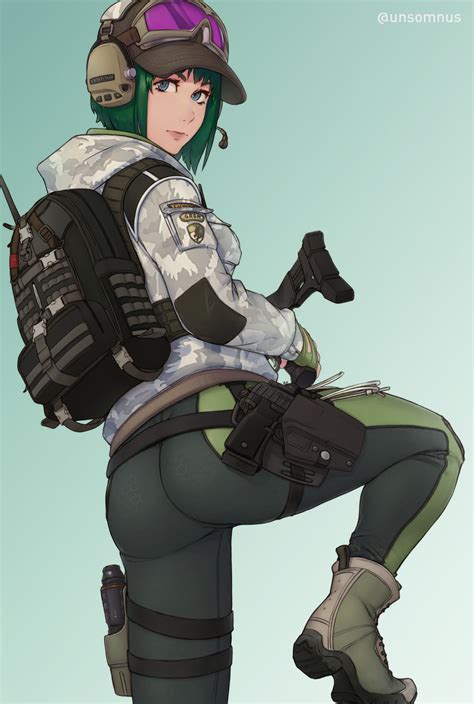 ela (rainbow six siege) drawn by unsomnus | Danbooru