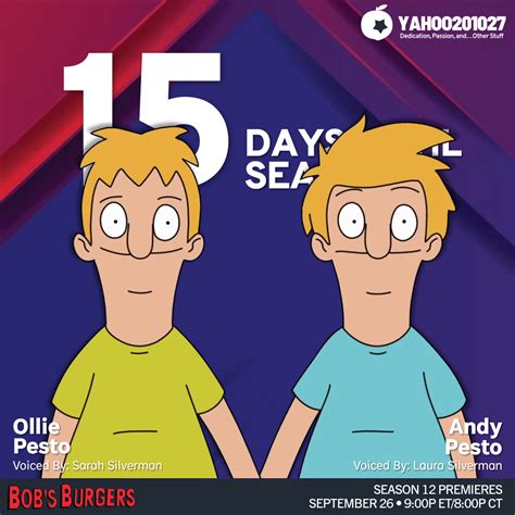 15 more days to go until the start of Season 12 of Bob's Burgers on ...