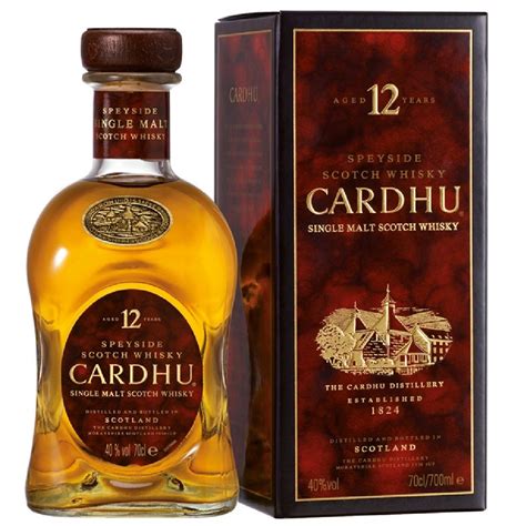 Купити Cardhu 12 y.o. (Кардю 12 років) 40% 0.7L за низькою ціною в ...