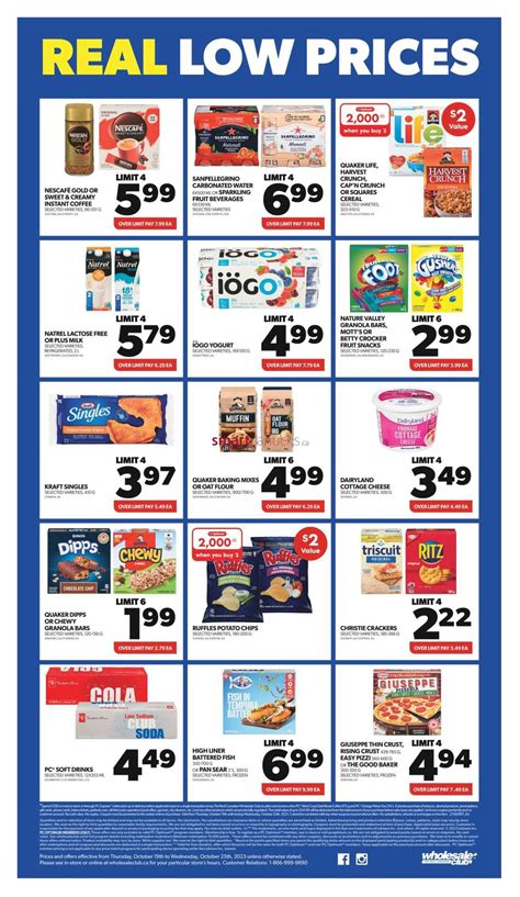 Real Canadian Wholesale Club Flyer October 19 to 25