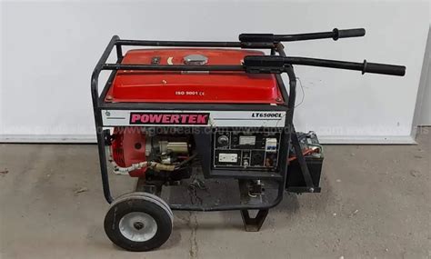 Generator: Powertek LT6500CL | AllSurplus