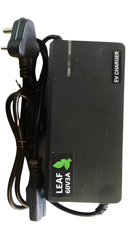 Leaf EV Charger for All Electric Vehicles, Two Wheeler, Scooter, Bike ...