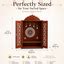 The Castle Decor Wooden Mandir for Home, Premium MDF Home Temple with