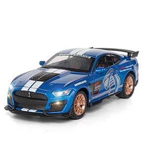 FEXXA 1:32 Scale Mustang Shelby GT500 Die-Cast Metal Car with Sport car ...