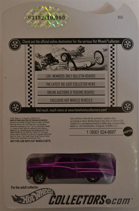 Hot Wheels Purple Passion Purple Collector #011 Red Line Club (RLC) HW ...