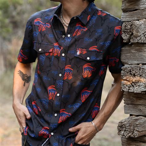 La Chupacabra Pearl Snap – Raised by Coyotes