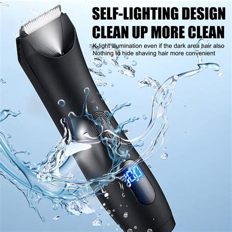 Mens Manscaping Pubic Hair Beard Trimmer Waterproof India | Ubuy