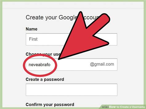 Image result for Creating a Username