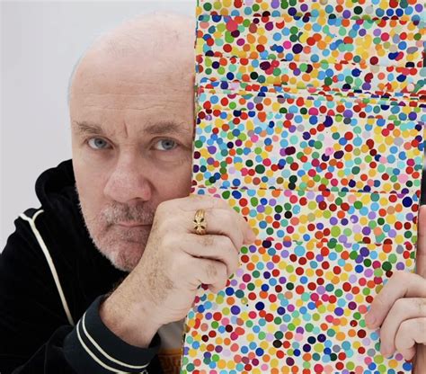 Damien Hirst Dots DAMIEN HIRST (B. 1965), Barium Carbonate 13C