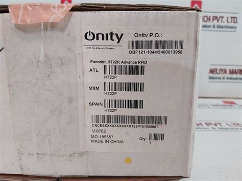 Onity HT22 Encoder 的图像结果