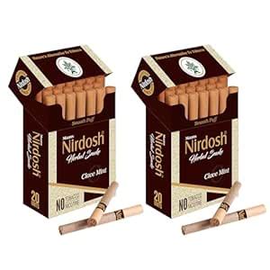 Buy Nirdosh Herbal Cigarette Rolled in 100% Organic Natural Paper ...