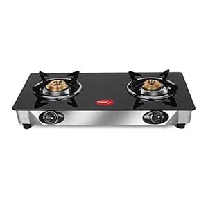 Pigeon by Stovekraft Favourite Glass Top 2 Burner Gas Stove, Manual ...