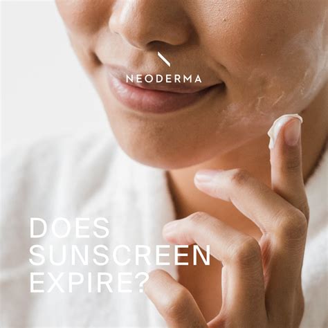 Does Sunscreen Expire? – NEODERMA