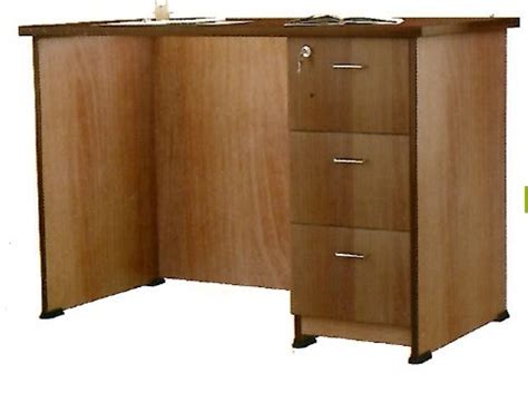 GURU OT-08 FSD Office Table|48X24X30|Walnut||Office/Executive Table