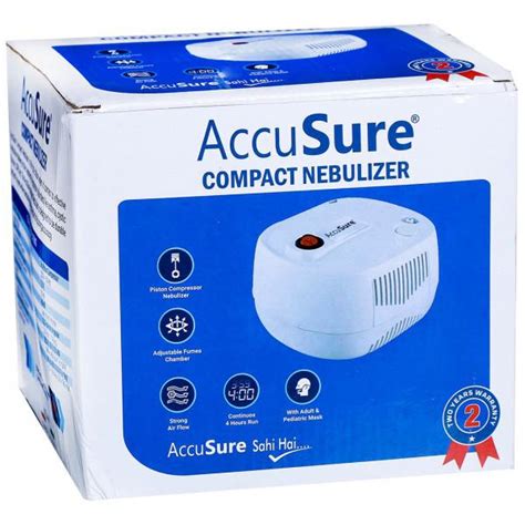 Buy Accusure Compact Nebulizer MD, 1 Count | 19 Minutes Delivery ...