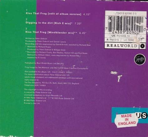 Kiss That Frog: Gabriel, Peter: Amazon.in: Music}