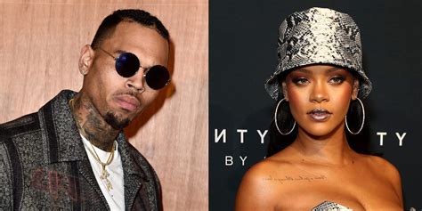 Chris Brown Commented on Rihanna's Photos and Fans Are Furious