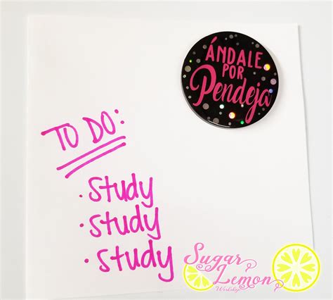 Andele Por Pendeja Magnet, Acrylic Magnet, Pendeja Magnet, Espanol ...