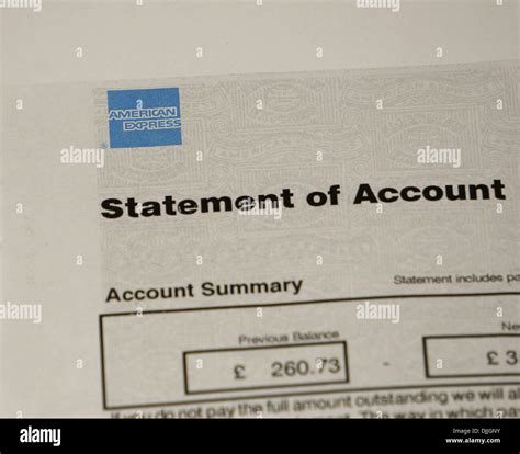 American bank statement hi-res stock photography and images - Alamy